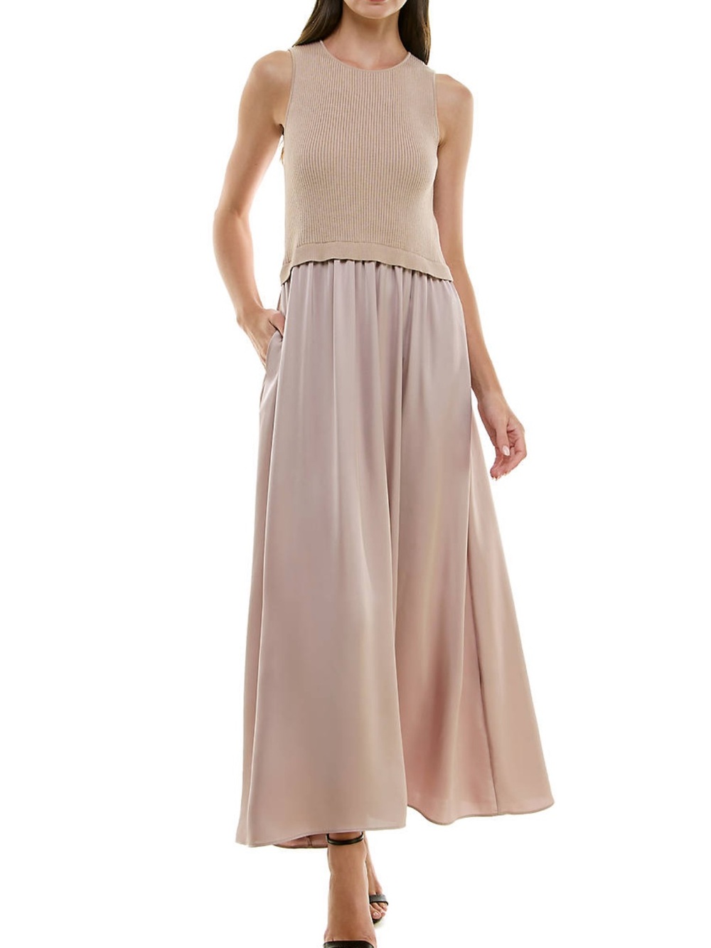 Taylor Women's Twofer Sweater Dress